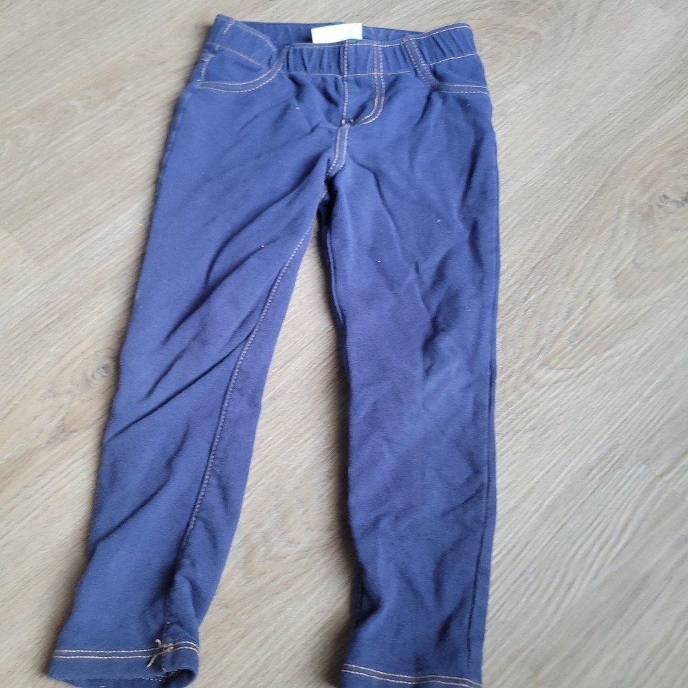 Cat & Jack Toddler Jeggings 3T Blue Cotton Stretch Casual Everyday Skinny Pants